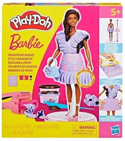 Пластилін Play-Doh Barbie Fashionista набір Плей До з лялькою Барбі G1359 фото