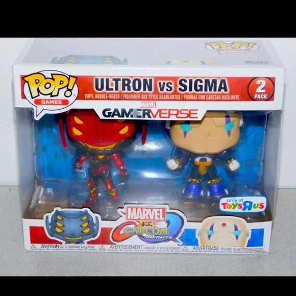 Игровая фигурка FUNKO POP! серии Captain Marvel vs Capcom INFINITE 2 PACK 22786 фото
