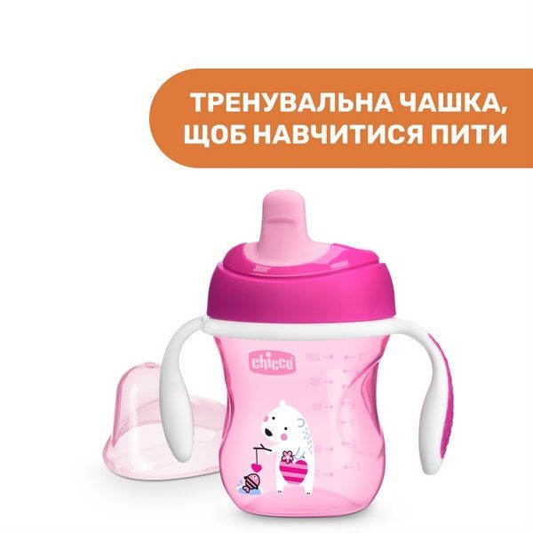Дитячий набір посуду Chicco Meal Set 4 од. рожевий 6м+ 16200.11 фото