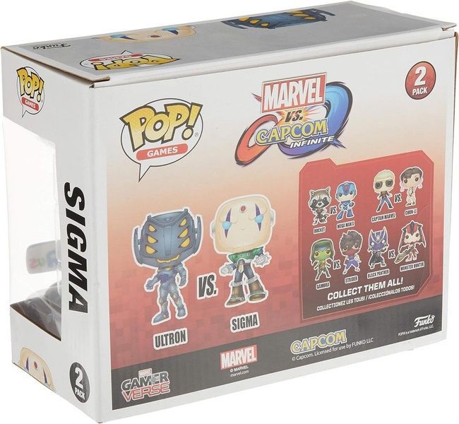 Игровая фигурка FUNKO POP! серии Captain Marvel vs Capcom INFINITE 2 PACK 22786 фото