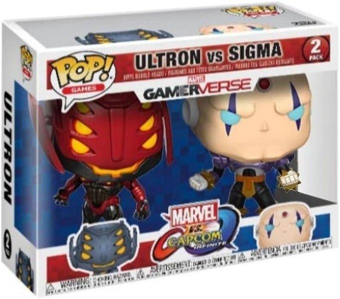 Игровая фигурка FUNKO POP! серии Captain Marvel vs Capcom INFINITE 2 PACK 22786 фото