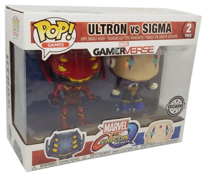 Игровая фигурка FUNKO POP! серии Captain Marvel vs Capcom INFINITE 2 PACK 22786 фото