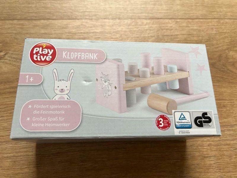 Деревянная развивающая игрушка с молоточком Стукалка Playtive 372463_2101 фото