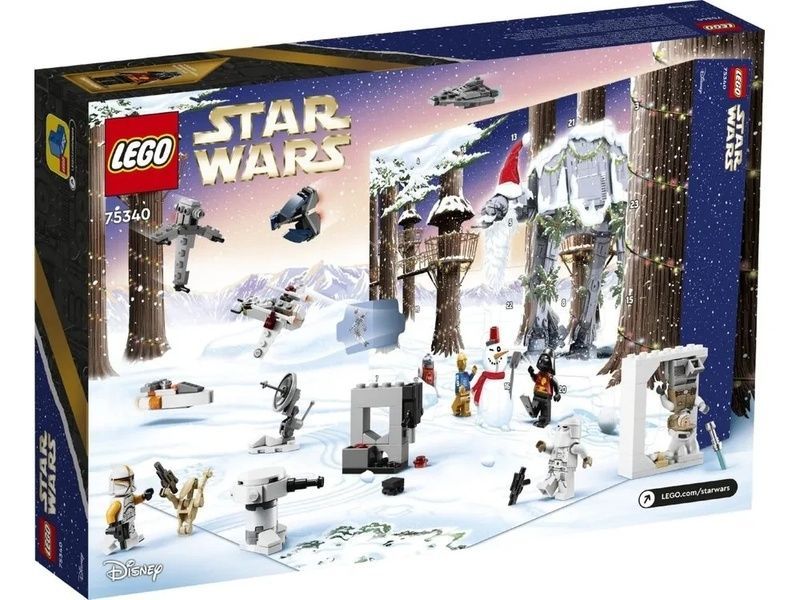 Новорічний Адвент календар LEGO Star Wars 75340 конструктор Лего 75340 фото