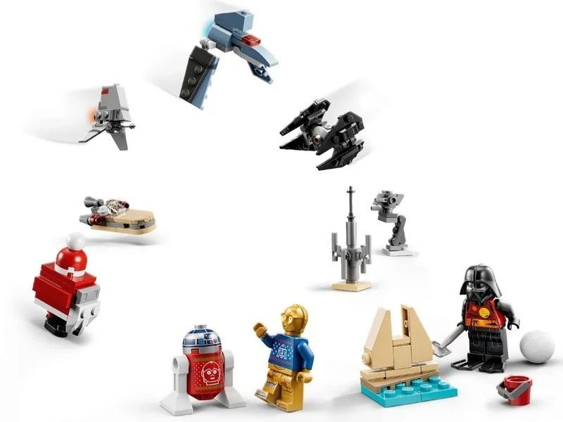 Новорічний Адвент календар LEGO Star Wars 75340 конструктор Лего 75340 фото