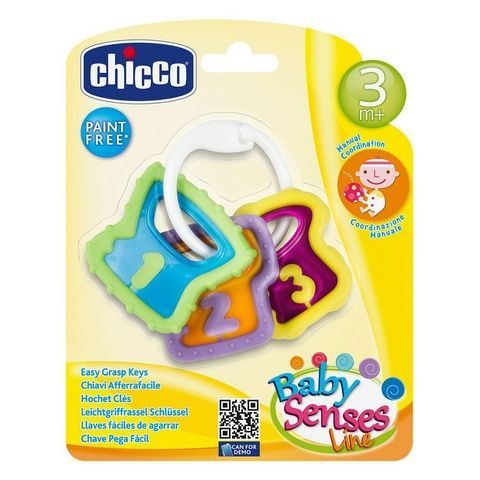 Chicco Іграшка-брязкальце гризунці "Ключики" 10053.00 фото