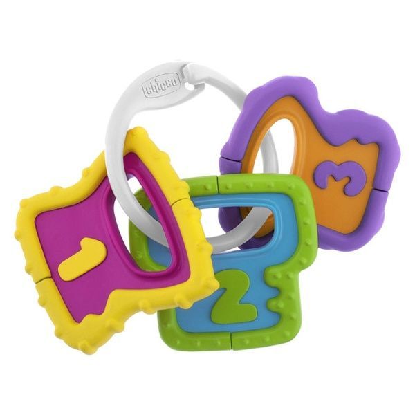 Chicco Игрушка-погремушка грызунки "Ключики" 10053.00 фото