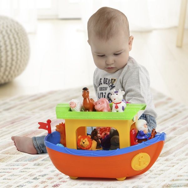 Kiddi Smart Игровой набор Ковчег Ноя на украинском языке 63404 фото