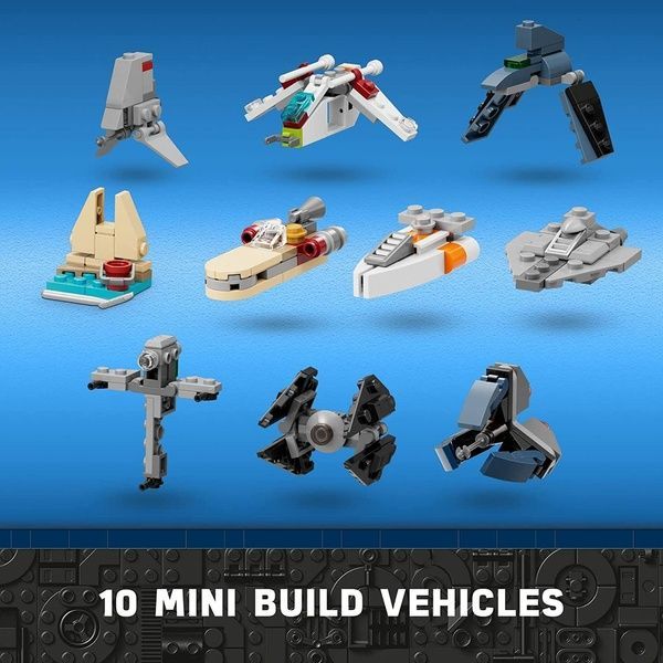 Адвент календарь LEGO Star Wars 75340 Новогодний конструктор Лего 75340 фото