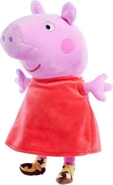 Интерактивная плюшевая игрушка Peppa Pig Свинка Пеппа со звуком 25 см 109261009 фото