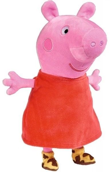 Интерактивная плюшевая игрушка Peppa Pig Свинка Пеппа со звуком 25 см 109261009 фото