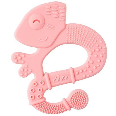 Chicco прорізувач для зубів "Ігуана" рожева 28110.10 фото