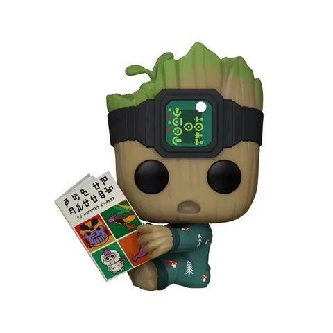 Игровая фигурка FUNKO POP! Фанко Поп Грут с книгой Groot In Onesie 1193 70651 фото