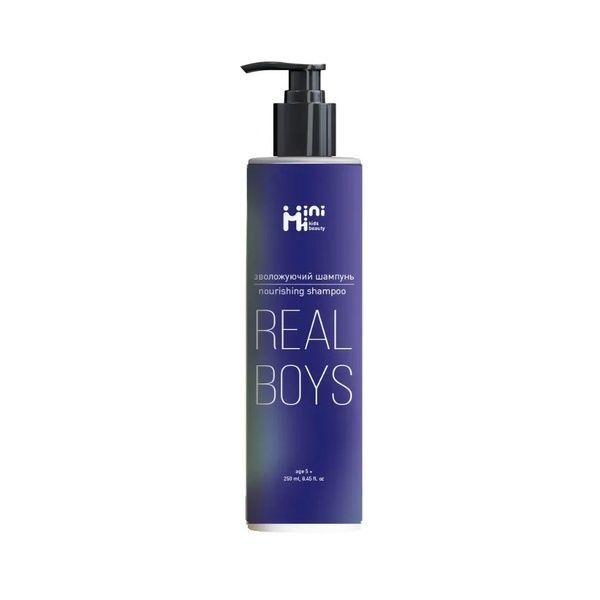 Зволожуючий шампунь MiniMі REAL BOYS - для хлопчиків 250мл 0819 фото
