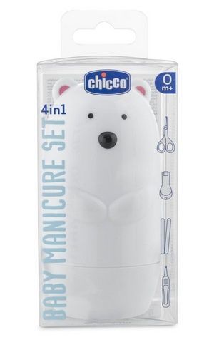 Детский маникюрный набор 4 в 1 Chicco "Медвеженок" 10731.10 фото