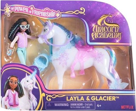 Ігровий набір Unicorn Academy Академія єдинорогів Лейла та єдиноріг Крижинка 6074383 фото