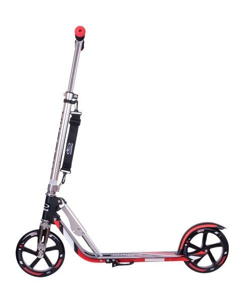 Самокат HUDORA Scooter Big Wheel RX205 - Black/Red червоно/чорний 14764 фото