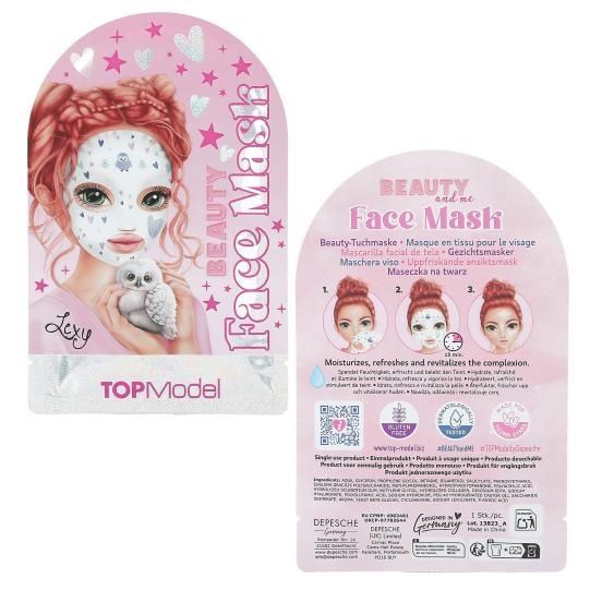 TOP Model Детская маска для лица Face Mask BEAUTY and ME 13823 13823 фото
