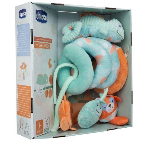 Chicco м'яка іграшка на коляску "Хамелеон" 11043.00 фото