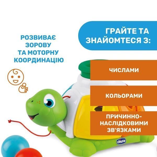 Игрушка-сортер Chicco "Черепаха" 10622 фото