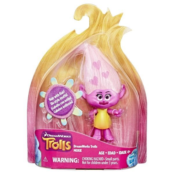 Trolls Moxie Collectible Figure - троль Мокси 10 см (тролль , Hasbro C2782) C2782 фото