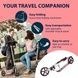 Самокат HUDORA Scooter Big Wheel RX205 - Black/Red червоно/чорний 14764 фото 7
