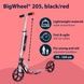 Самокат HUDORA Scooter Big Wheel RX205 - Black/Red червоно/чорний 14764 фото 5