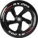 Самокат HUDORA Scooter Big Wheel RX205 - Black/Red червоно/чорний 14764 фото 2
