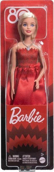 Лялька Barbie Mattel 80th Ruby red JGD25 JGD25 фото