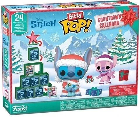 Advent calendar Disney Stitch Bitty Pop Countdown Holiday Адвент календарь Стич 87002 фото