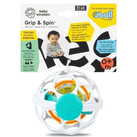 Baby Einstein Погремушка "Grip & Spin Oball" 16765 фото