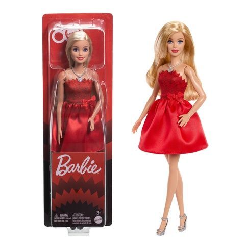 Кукла Barbie Mattel 80th Ruby red JGD25 JGD25 фото