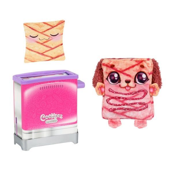 Интерактивная мягкая игрушка-сюрприз Cookies Makery Toasty Treatz Вкусный тост 23504 фото