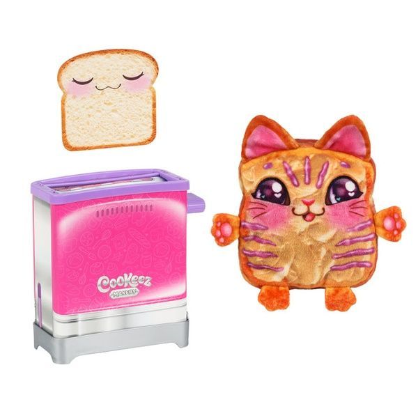 Интерактивная мягкая игрушка-сюрприз Cookies Makery Toasty Treatz Вкусный тост 23504 фото