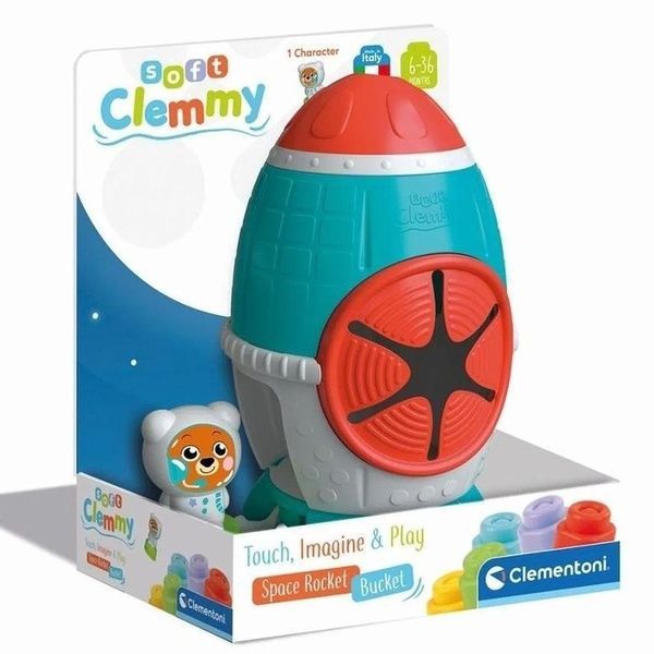 Clementoni&nbsp;Развивающая игрушка Clementoni "Space Rocket" серия "Soft Clemmy" 17806 фото
