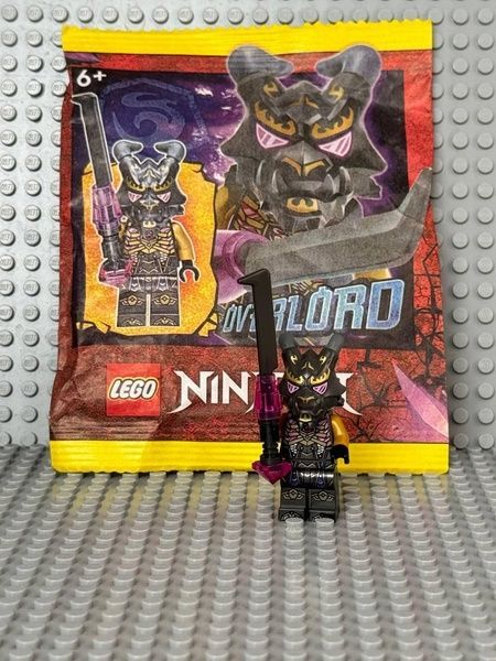 Минифигурка коллекционная LEGO Ninjago: Overlord Minifigure with Sword and Lightning 892294 Ниндзяго 892294 фото