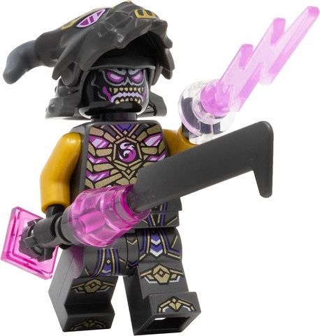 Минифигурка коллекционная LEGO Ninjago: Overlord Minifigure with Sword and Lightning 892294 Ниндзяго 892294 фото