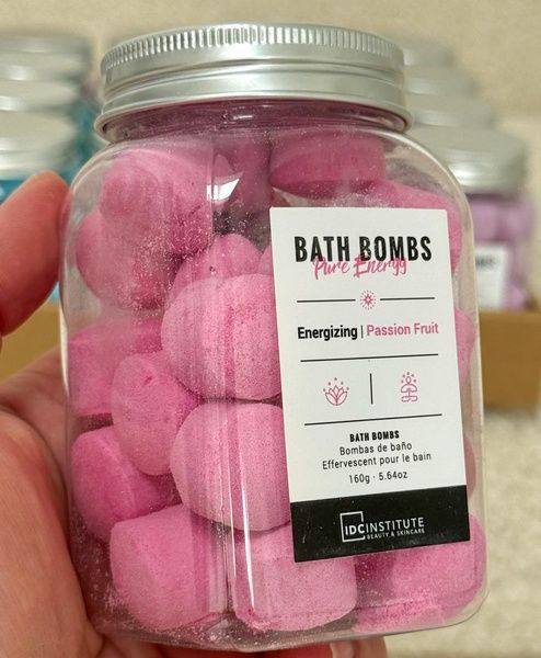 IDC Institute бомбочки для ванни "Pure Energy", енергія фруктів Pasion Fruit Energizing PasionFruit фото