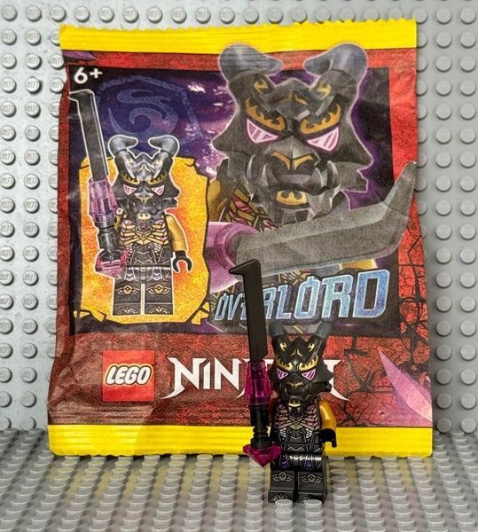 Минифигурка коллекционная LEGO Ninjago: Overlord Minifigure with Sword and Lightning 892294 Ниндзяго 892294 фото