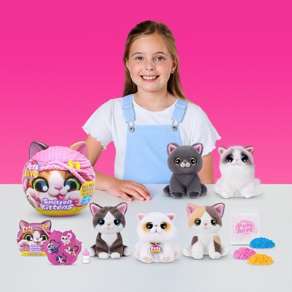 Новинка! Интерактивная игрушка-сюрприз Pets Alive S2 Игривые котята 9568 серия 2 9568 фото
