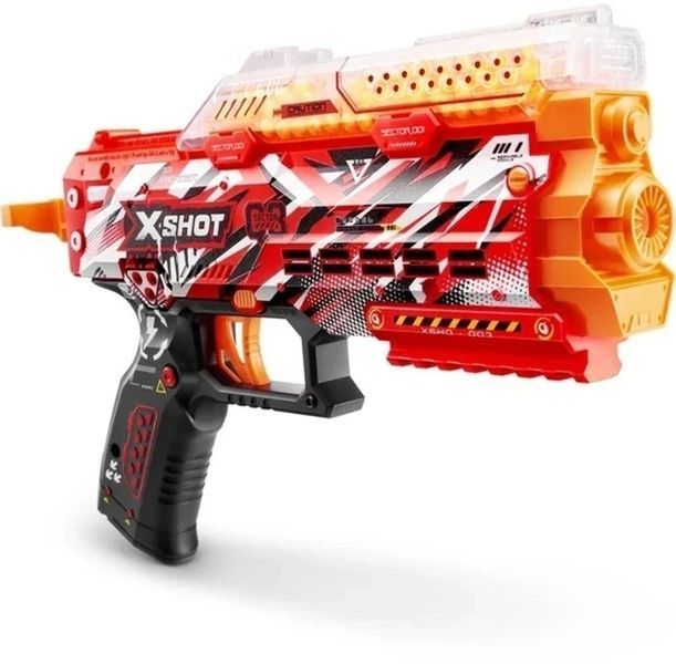 ZURU X Shot Быстрострельный бластер Hyper Gel Stinger с гелевыми шариками 1000 36622 фото