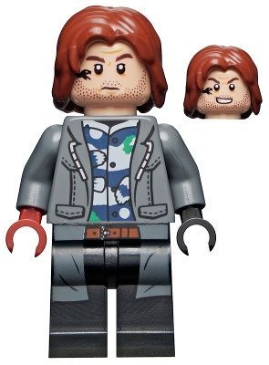 Минифигурка коллекционная LEGO Jurassic World 1222224 Рейн Делакур с Raptor Le 122224 фото