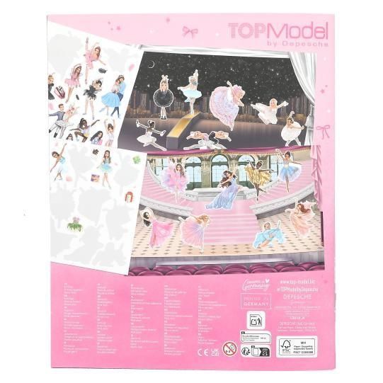 Альбом для стикеров Top Model Stickerworld Ballet (13610) 13610 фото
