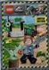 Минифигурка коллекционная LEGO Jurassic World 1222224 Рейн Делакур с Raptor Le 122224 фото 1