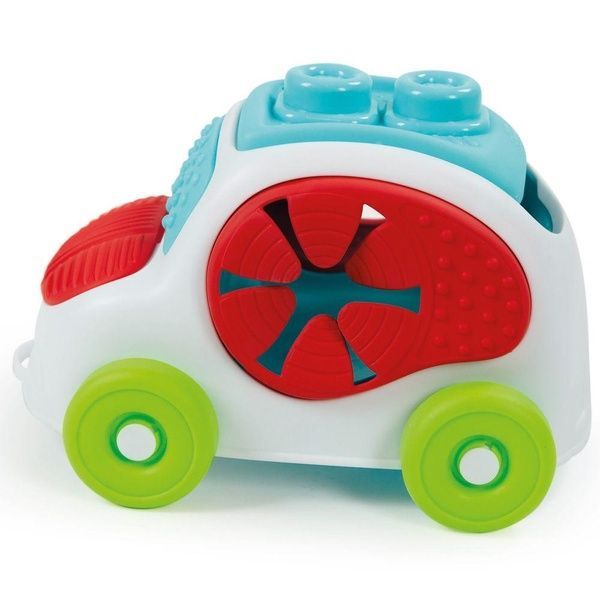 Развивающая игрушка Машинка с конструктором Clementoni "Sensory Car" серия "Soft Clemmy" (8 деталей) 17315 фото