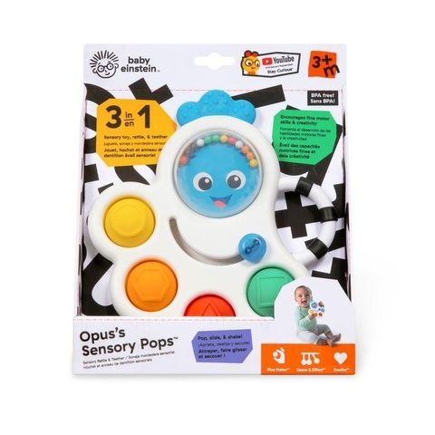 Baby Einstein Погремушка "Opus&rsquo;s Shape Pops" 12684 фото