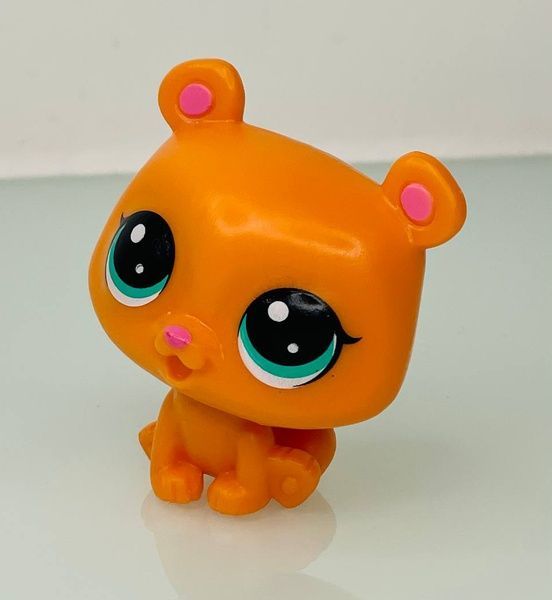 Littlest Pet Shop BEAR - фигурка Литл Пэт Шоп Желтый Медведь Маленький зоомагазин Hasbro 2201046 C2101 фото