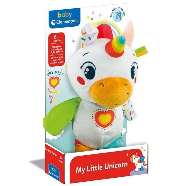 Мягкая музыкальная игрушка Clementoni My Little Unicorn Мой единорог 17846 фото