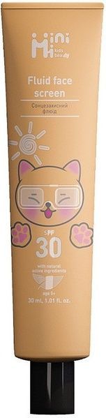 Детский солнцезащитный флюид для лица SPF30 MiniMi 7742 фото
