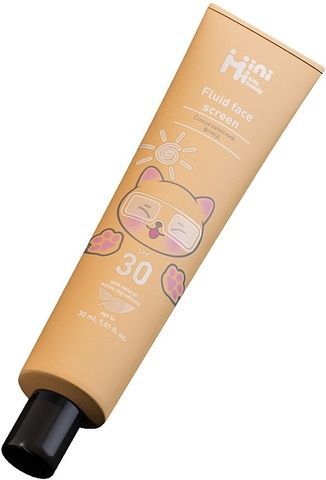 Детский солнцезащитный флюид для лица SPF30 MiniMi 7742 фото